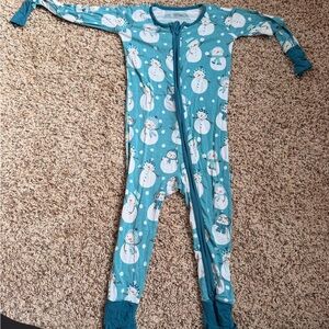 Little Sleepies Snowman Pajamas